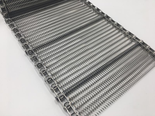 Chain drive wire mesh conveyor belt