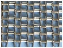 Flat wire conveyor belt honeycomb type
