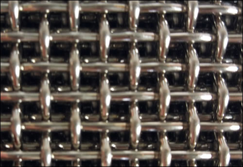 Stainless Steel Mesh for Sifting of Materials 4 Mesh Pre Crimp Weave