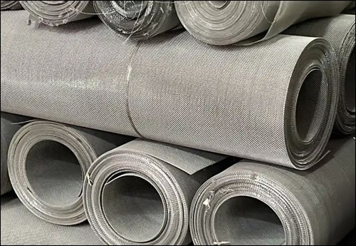 316L Stainless Steel Wire Mesh Dutch Plain Weave 24/110 Mesh Screen
