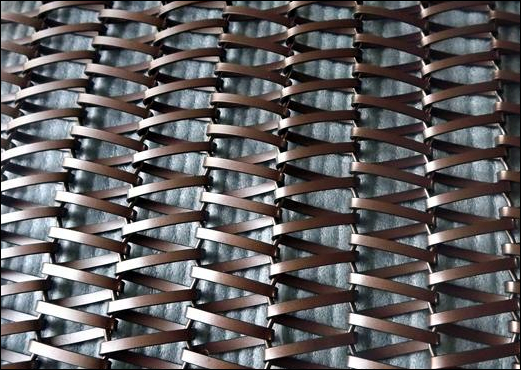 Metal mesh curtains for building and architecture decoration