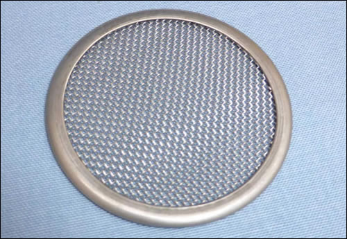 20 micron filter screen disc with rimmed edge